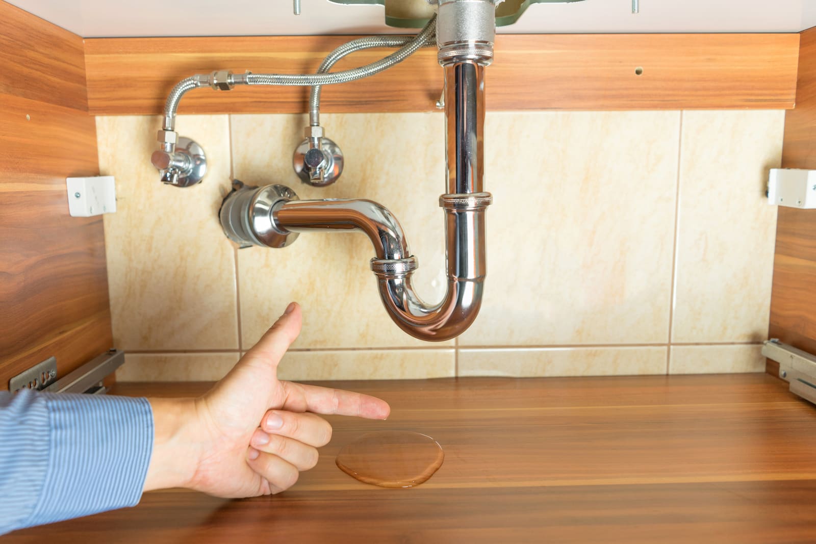 Plumbing Under Sink