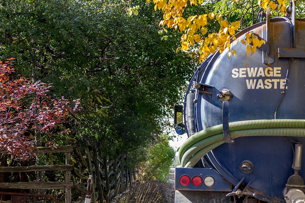 Maintaining a septic tank