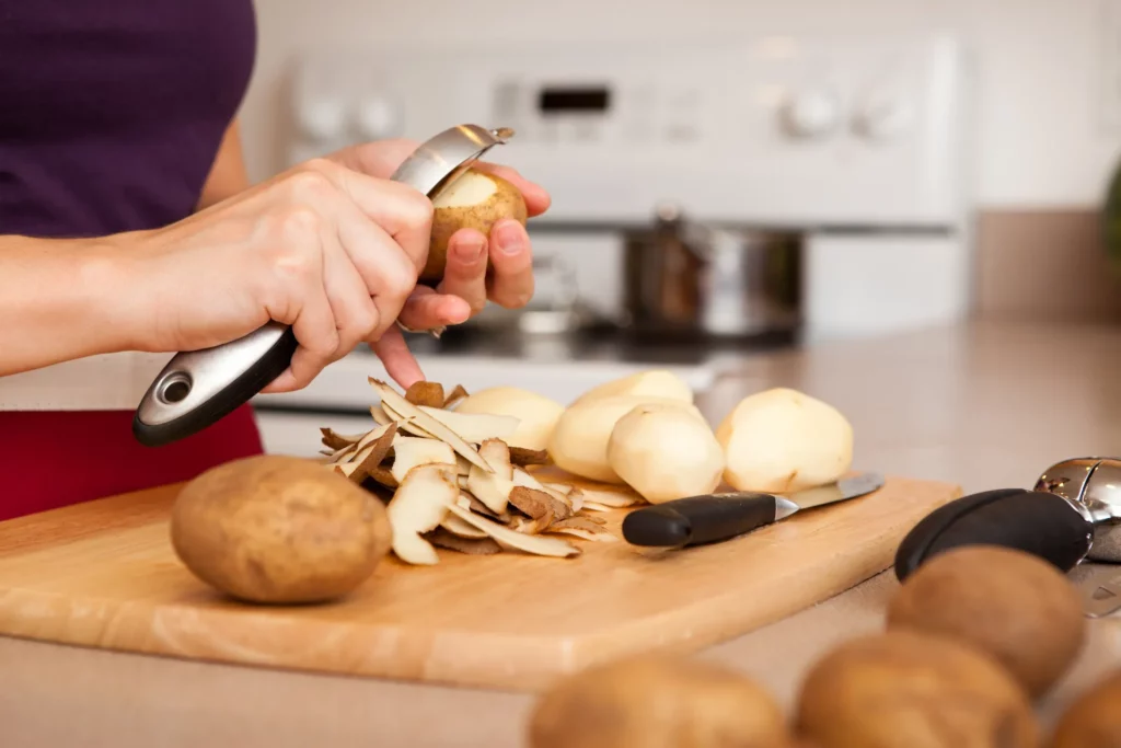 Peeling in Garbage Disposal